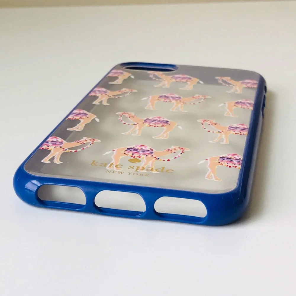 Kate Spade Phone Case Bundle, Floral Card Slot, Camel Party Daycation